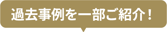 過去事例を一部ご紹介！