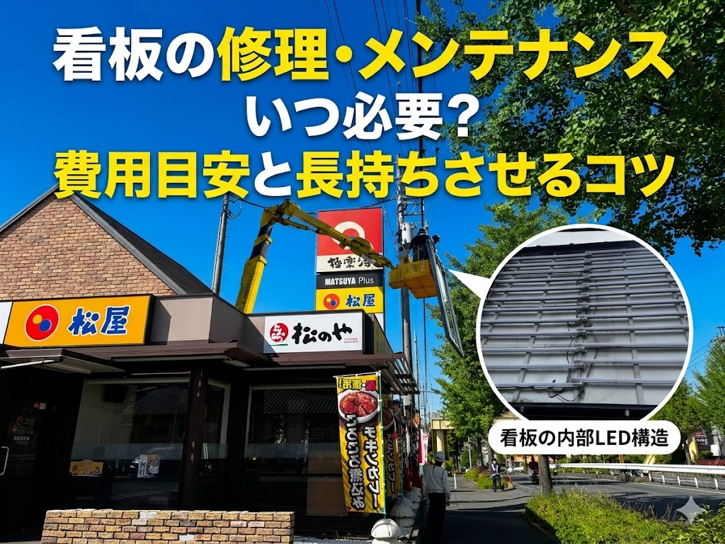 看板修理